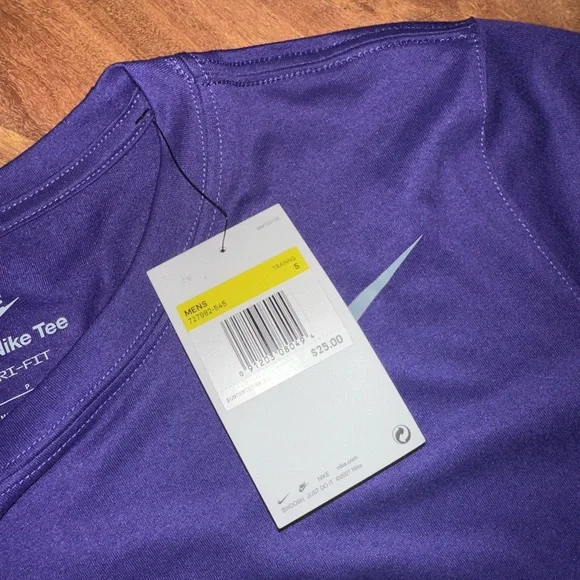 Purple Nike Dri Fit Tops - Picture 4 of 5